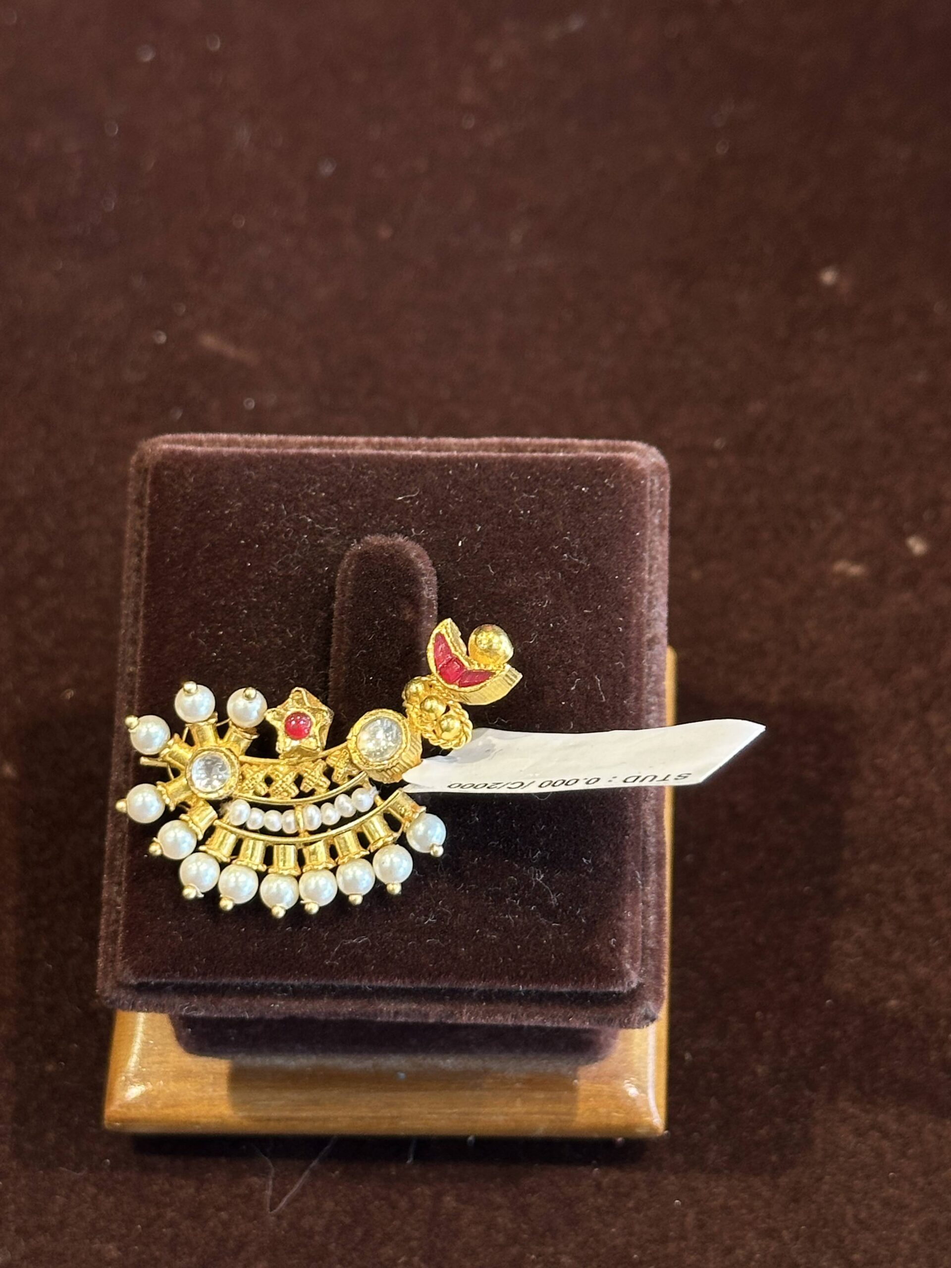 Traditional Gold Nose Ring